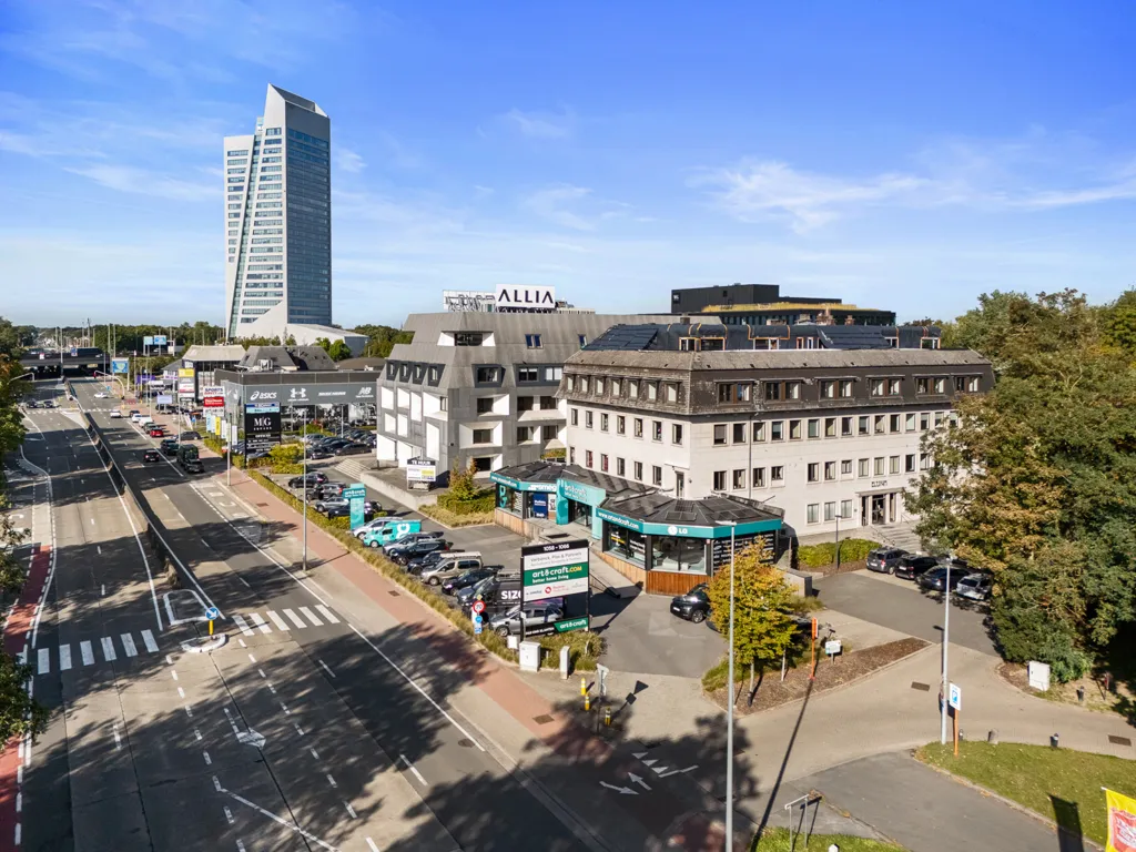 Vista aerea - Office Space with Parking in Sint-Denijs-Westrem, Gent