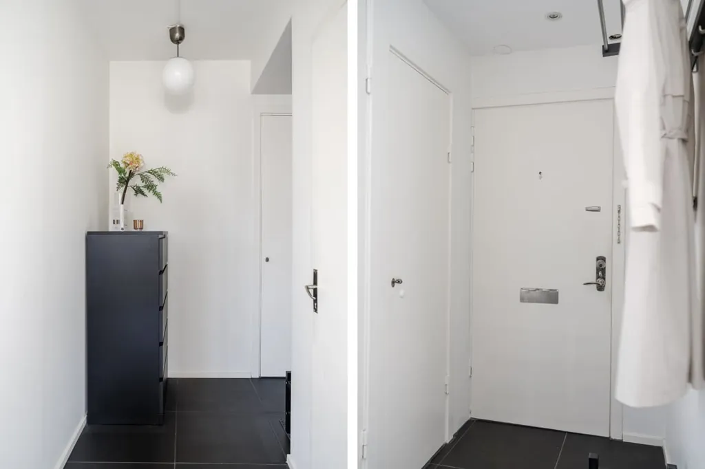 Entrée - Bright Two-Bedroom with Large Balcony in Malmö