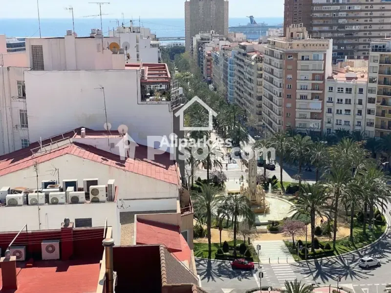 Balcon - Apartment with Castle View in Alicante