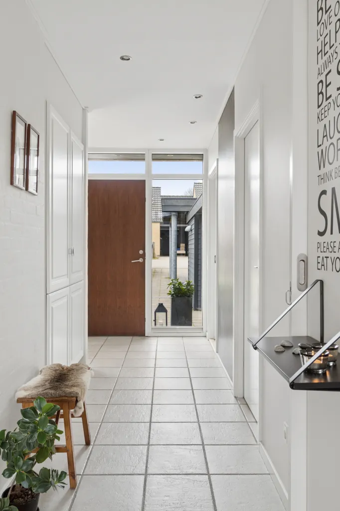 Entrée - End Terrace House with Loft in Sunds