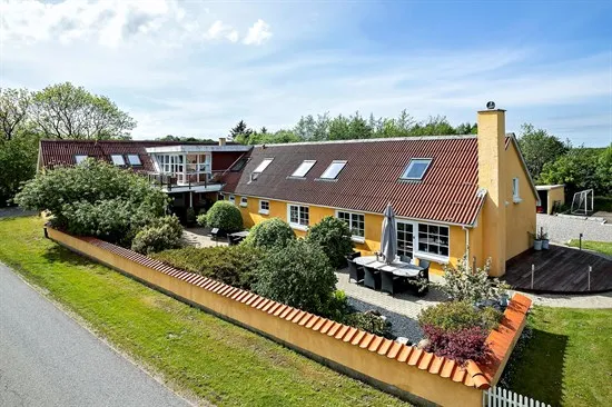 Õhuvaade - Historic Villa with Large Garden in Pandrup