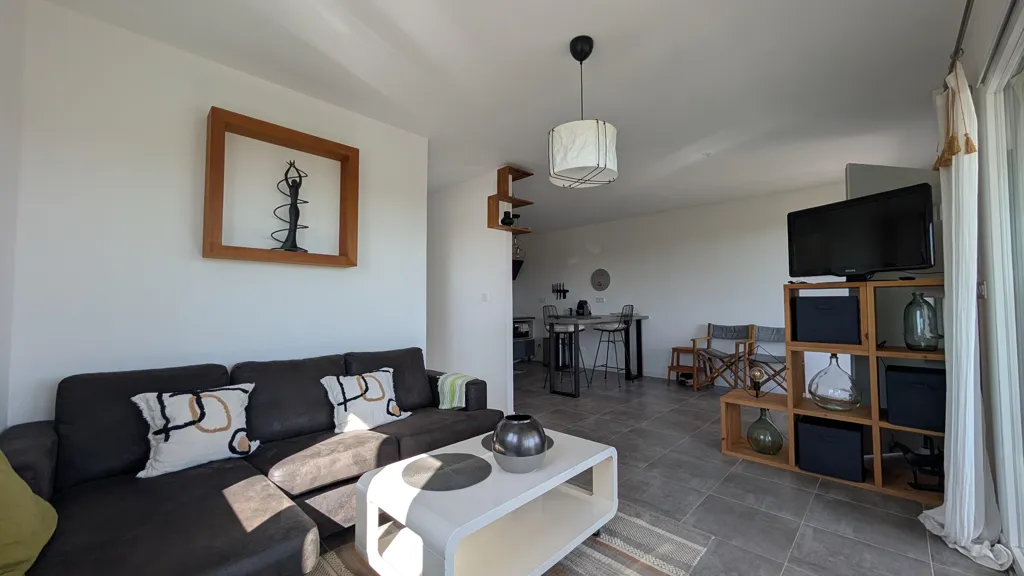 Soggiorno - T3 Apartment with Terrace in Abeilhan
