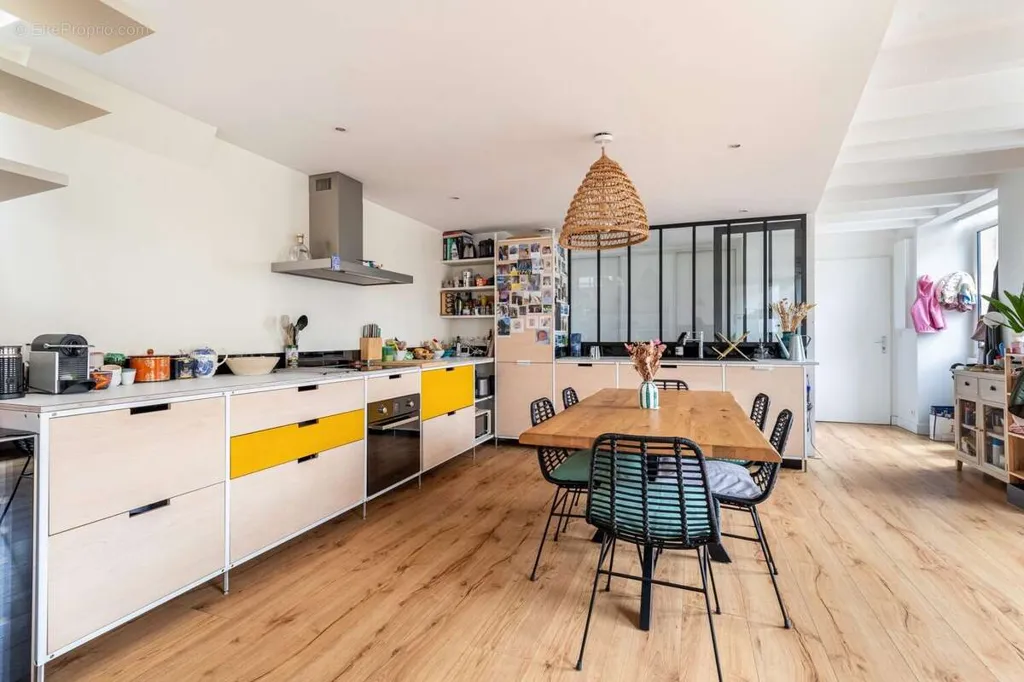 Cuisine - Appartement Luxe avec Terrasse Sud à Bordeaux