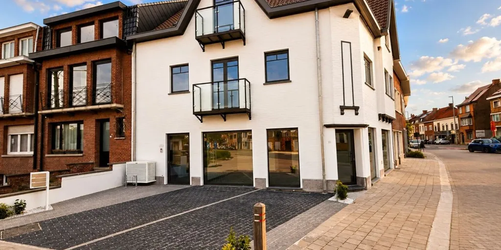 Extérieur - Appartement énergétique avec terrasse à Kortrijk