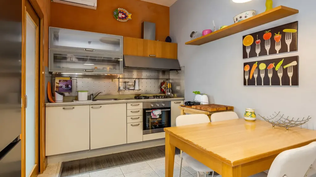 Cuisine - Penthouse with Terraces in Rome