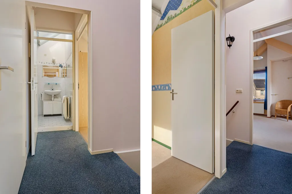 Hallway - 4-room house in Assen
