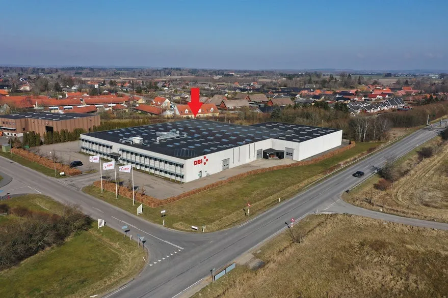 Õhuvaade - Production Facility with Clean Rooms in Stenlille