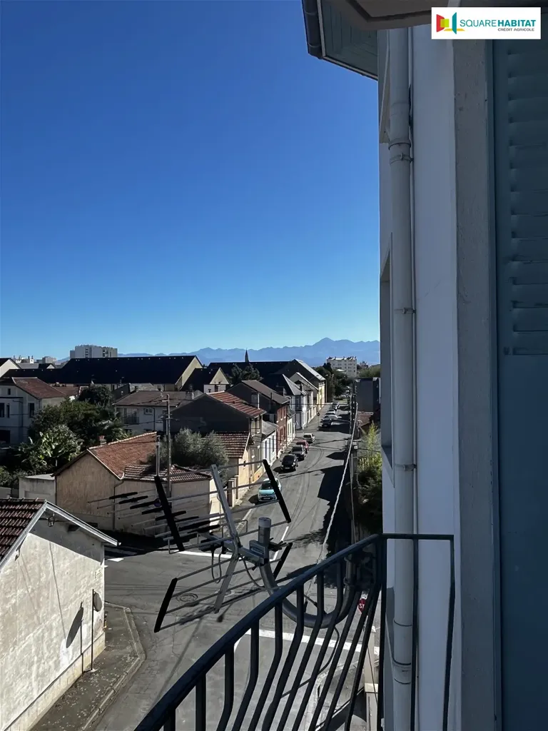Balcon - Appartement 3 pièces avec balcon à Tarbes