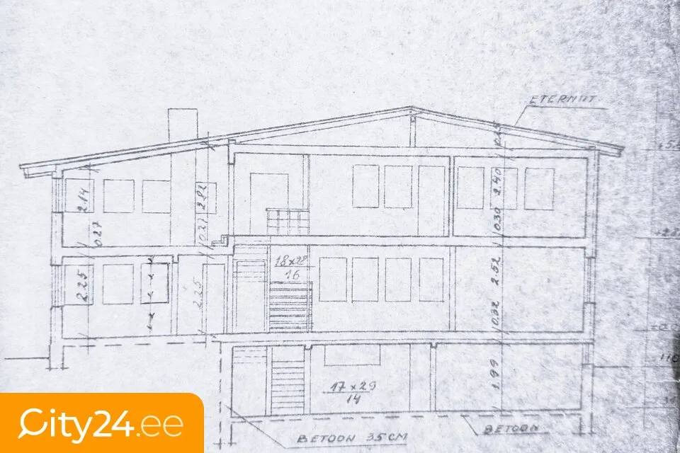3-Storey House with Sauna in Karksi-Nuia