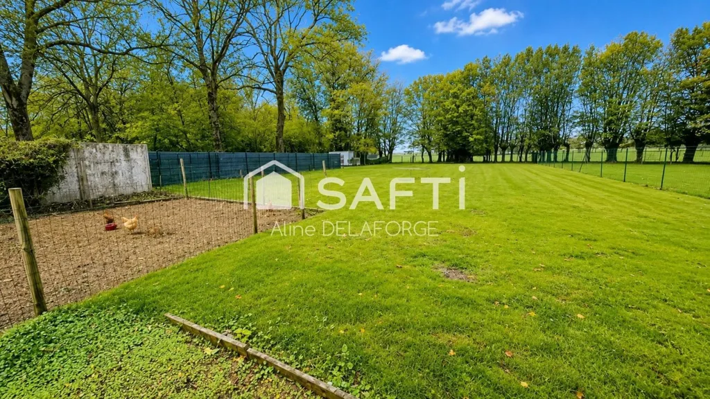 Jardin - Maison de Rapport avec 3 Logements à Sus-Saint-Léger