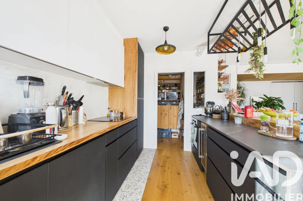 Köök - Renovated Apartment with Balcony in Thonon Ouest