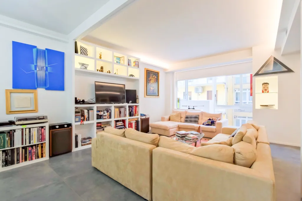 Séjour - Rustic Apartment with Historic View in Florence