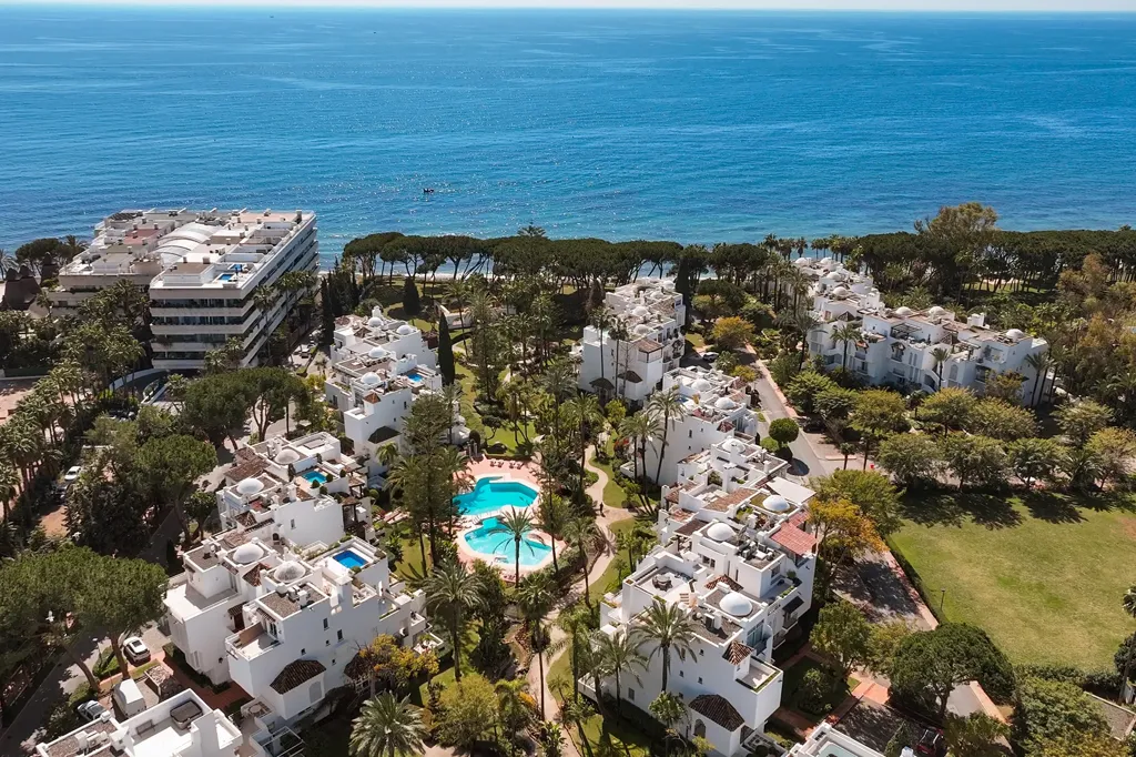 Vue aérienne - Penthouse Duplex with Sea View in Marbella
