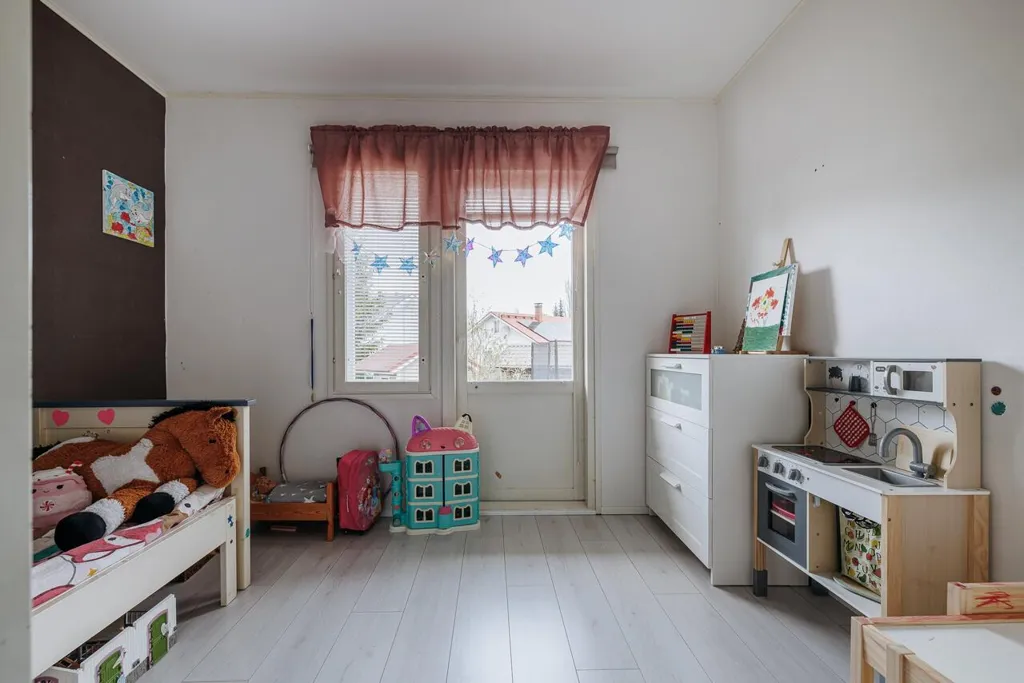 Bedrooms - Spacious Apartment with Sauna in Hyllykallio