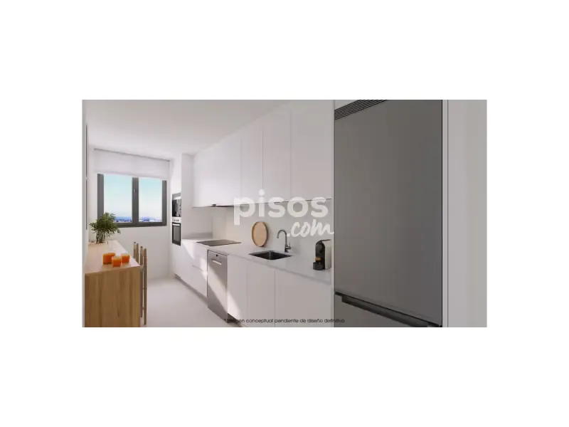 Köök - New Flat with Terrace in Campanillas, Málaga