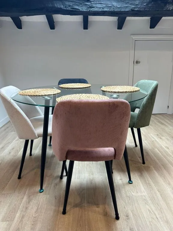 Söögituba - Luxury Penthouse with River View in Bilbao