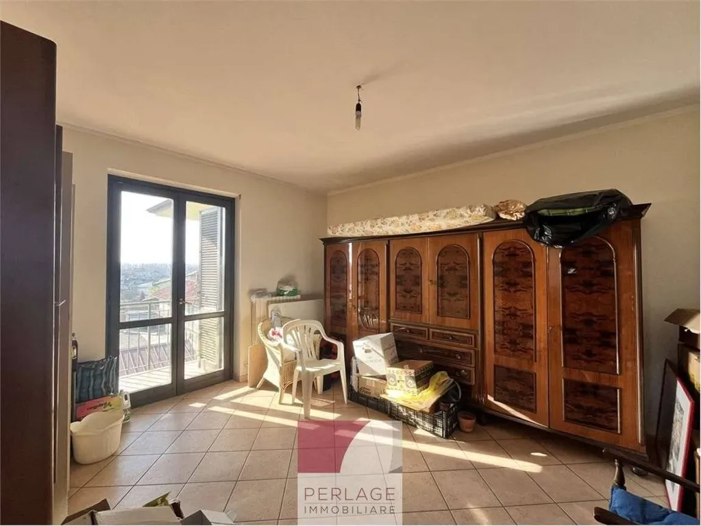 Bedrooms - Apartment with Panoramic View in Cavallermaggiore