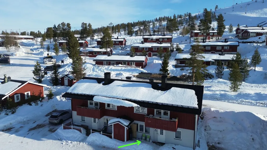 Õhuvaade - Apartment with Ski Storage in Idre Fjäll