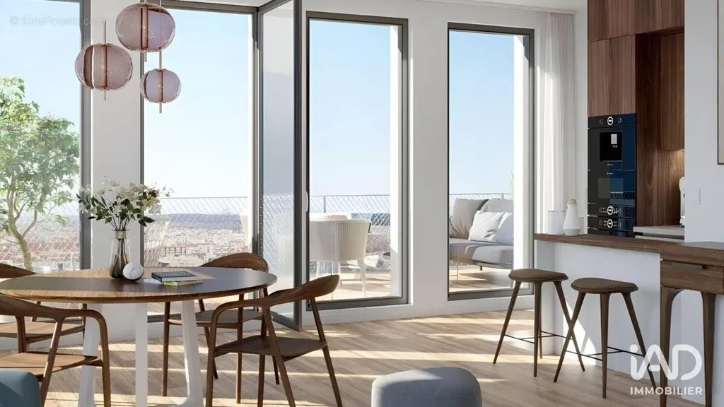 Cuisine - Appartement T3 avec Balcon à Lyon 3e