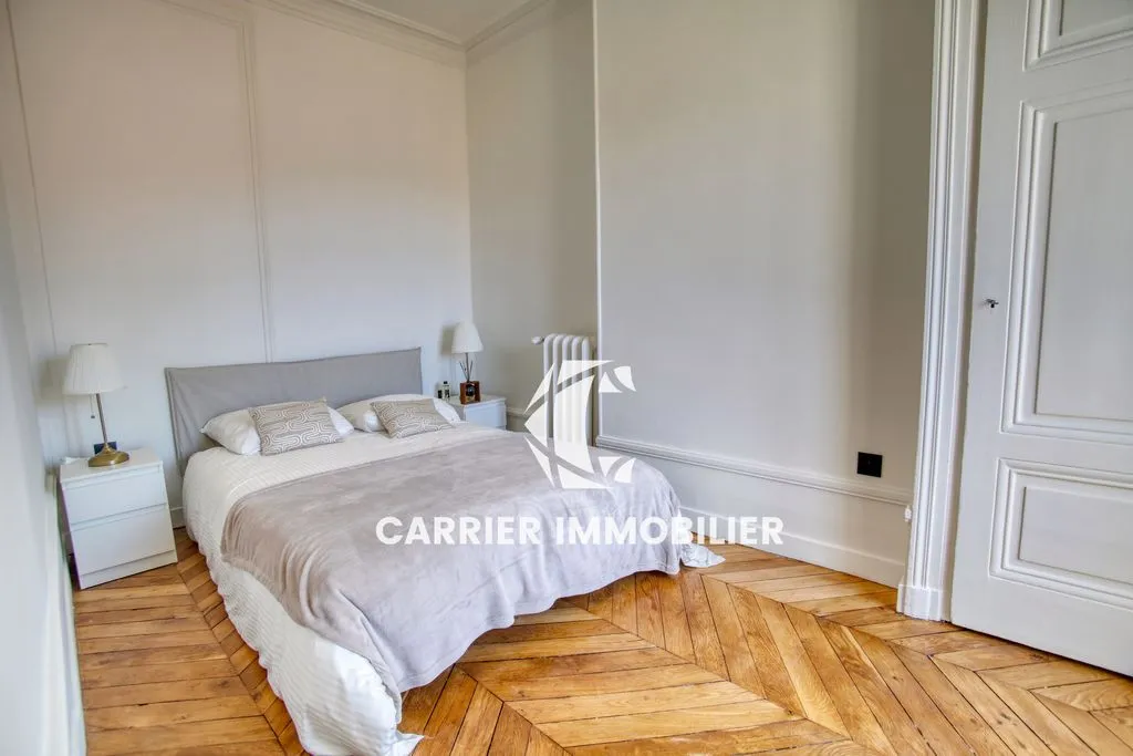 Camere da letto - 1-Bedroom Flat with Fireplaces in Lyon