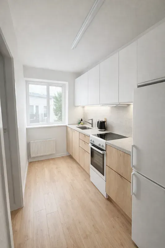 Köök - Modern 2-Bedroom Flat with Pets Allowed in Aarhus