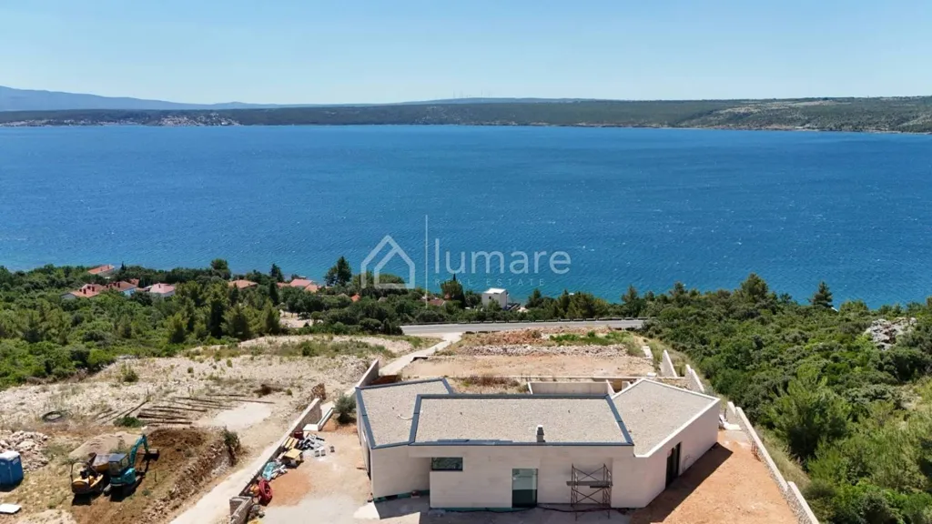 Vue aérienne - Villa with Sea View near Zadar
