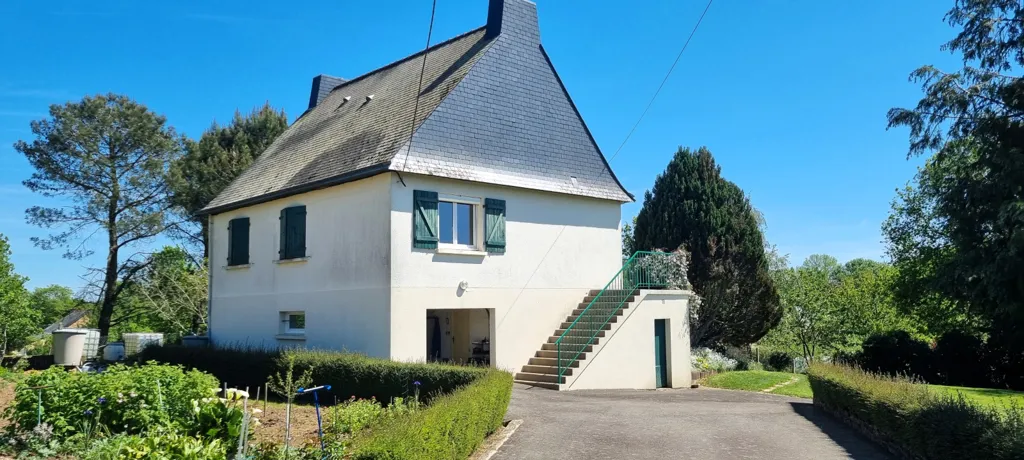 Extérieur - Maison au Calme avec Jardin à Talensac
