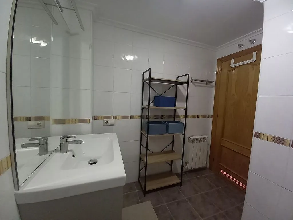 Bathrooms - T2 Apartment with Terrace in Castrillón