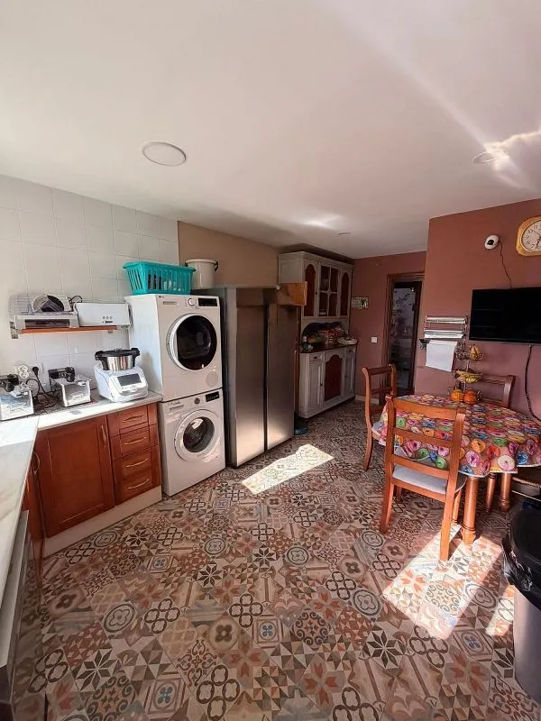 Köök - Apartment with Terrace in Casco Antiguo