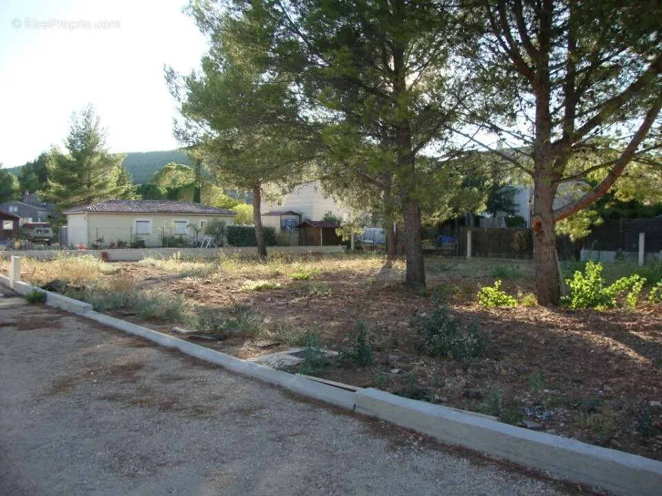 Jardin - Terrain Viabilisé avec Permis de Construire à Pierrefeu-Du-Var