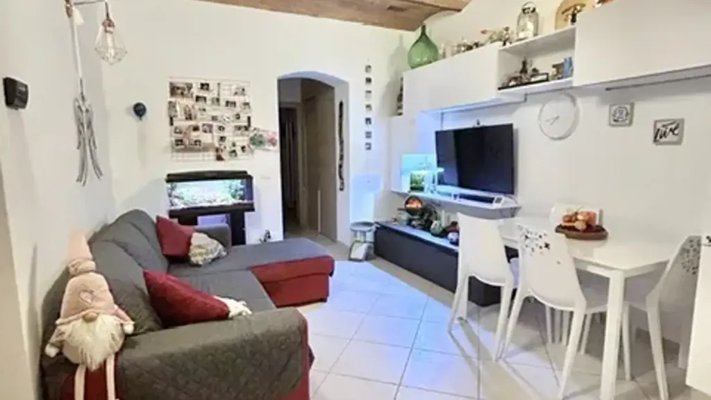 Séjour - Rustic-Style Flat with Garden Access in Florence