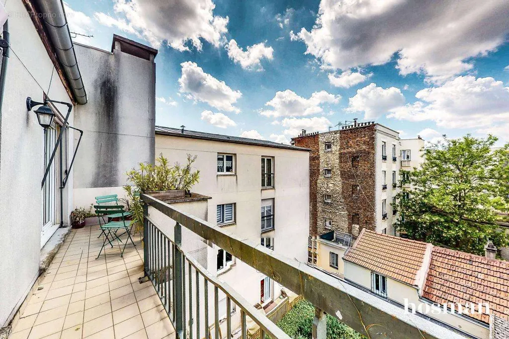 Balcon - Appartement 4 Pièces avec Terrasse et Parking à Les Lilas