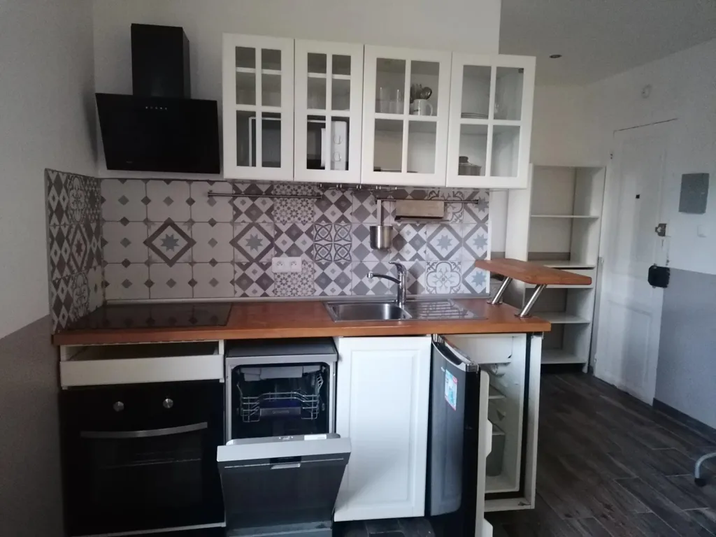 Cuisine - Studio Meublé Centre Ville Aulnay-sous-Bois