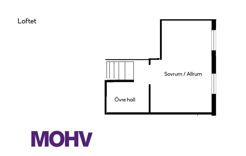 Plan - Contemporary Villa with Loft in Västanberg