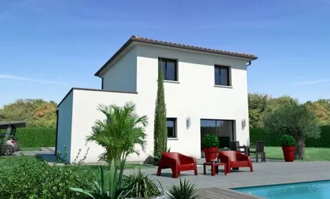 Modern House with Garden in Revel