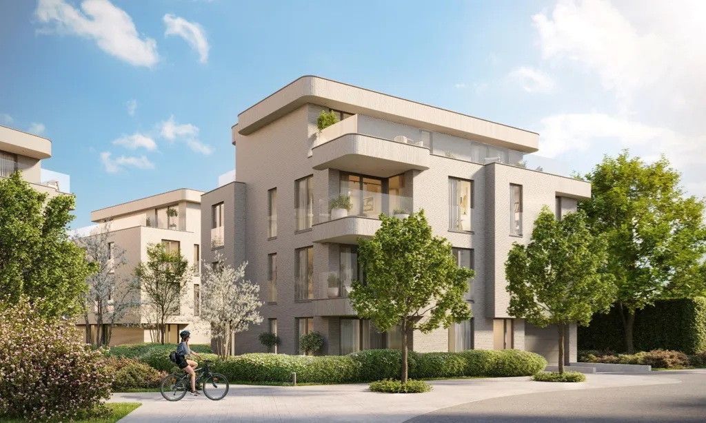 Newly Built Apartment with Terrace in Waregem