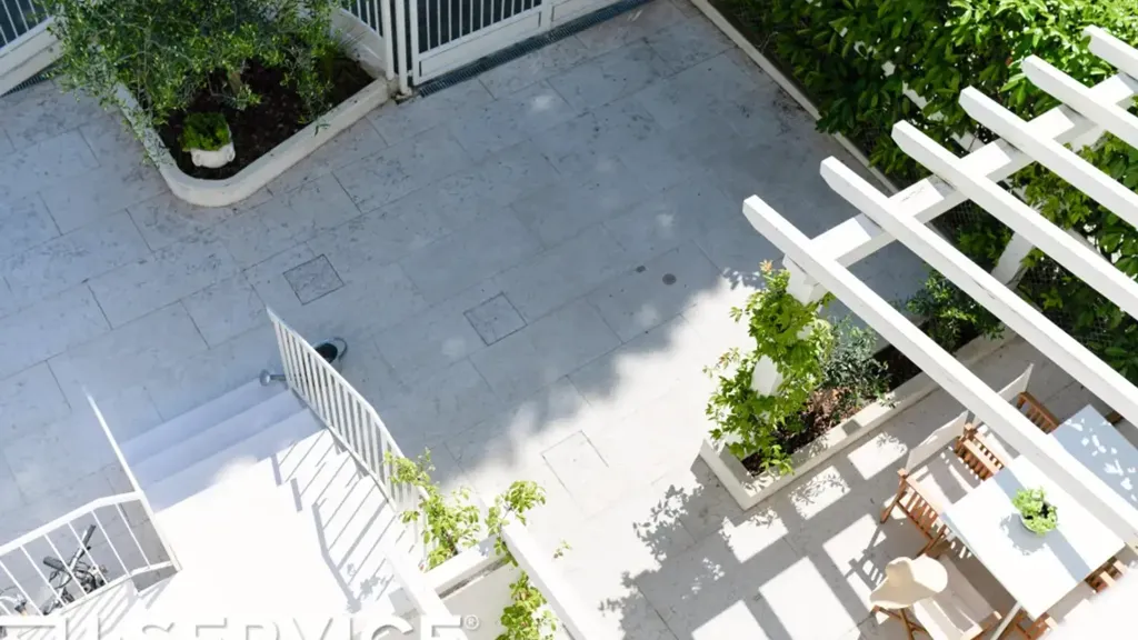 Õhuvaade - Villa Portion with Sea Access in Cervia
