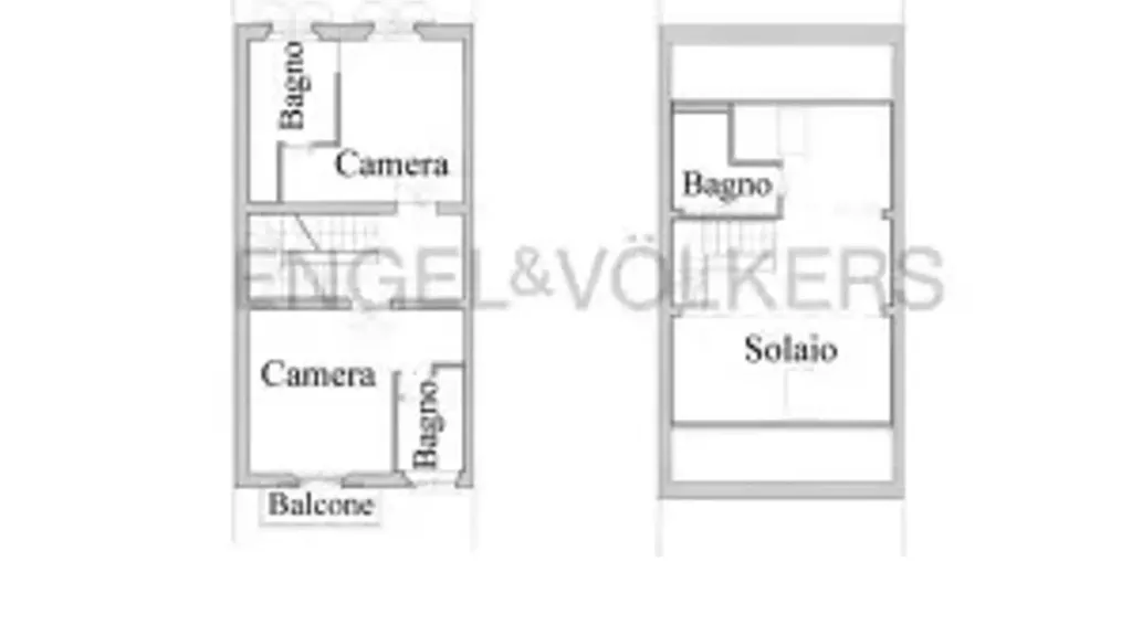 Plan - Townhouse with Garden in Milan
