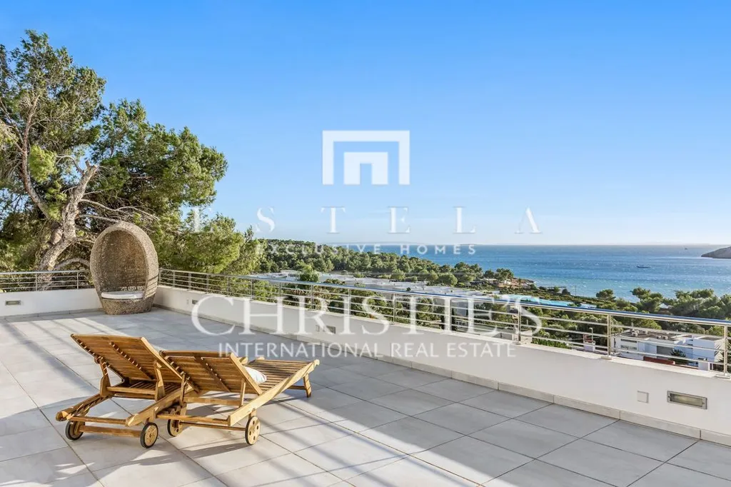 Terrasse - Modern Villa with Sea View in Santa Eulalia