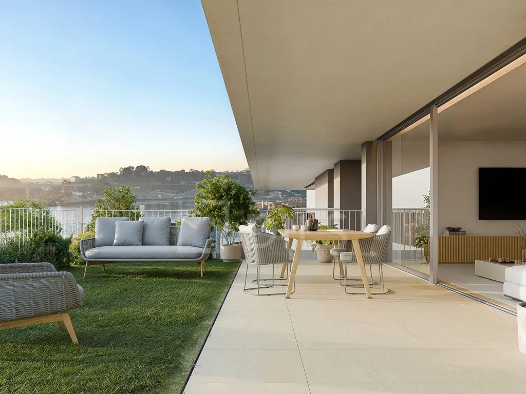 Terrass - Duplex Apartment with River View in Gondomar