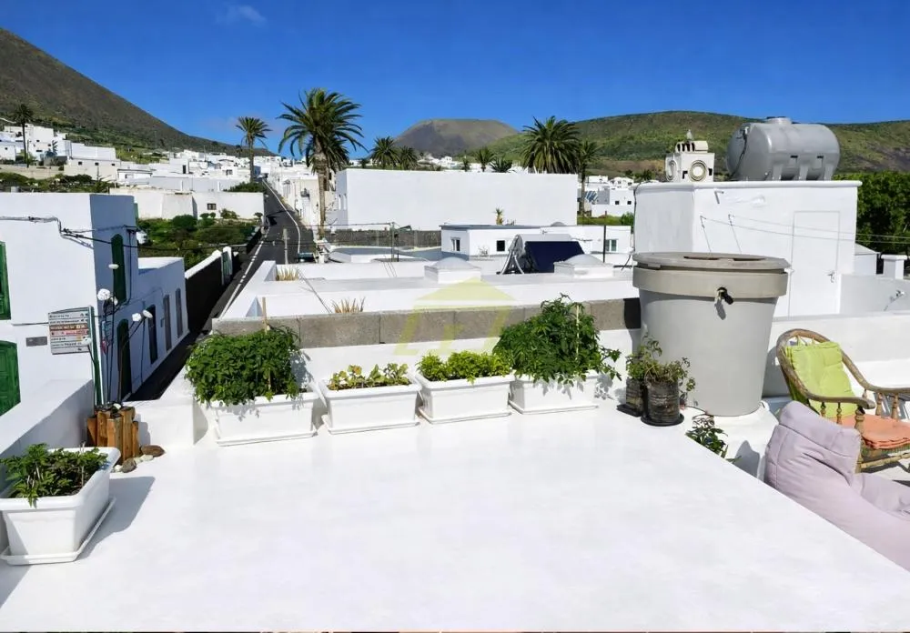 Terrasse - Authentic Canarian House with Views in Máguez, Lanzarote