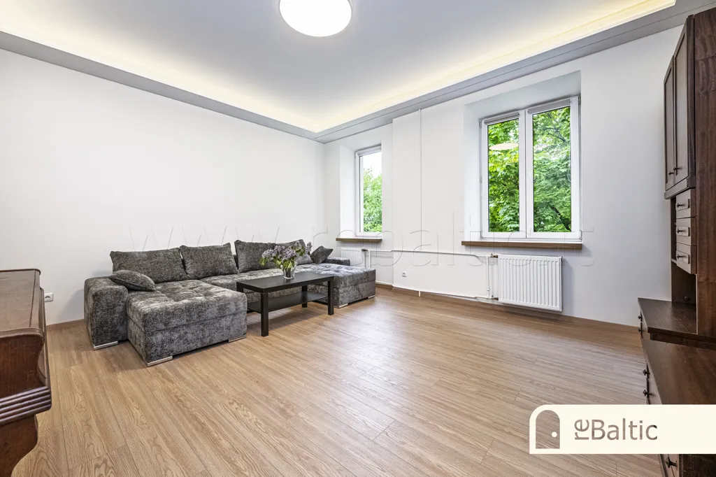 Séjour - Renovated Apartment with Garden in Šnipiškės
