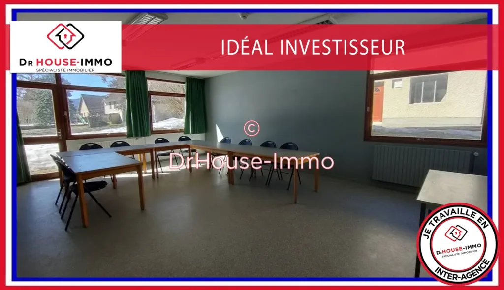 Salle à manger - Immeuble Mixte pour Gîtes et Séminaires à Autrans