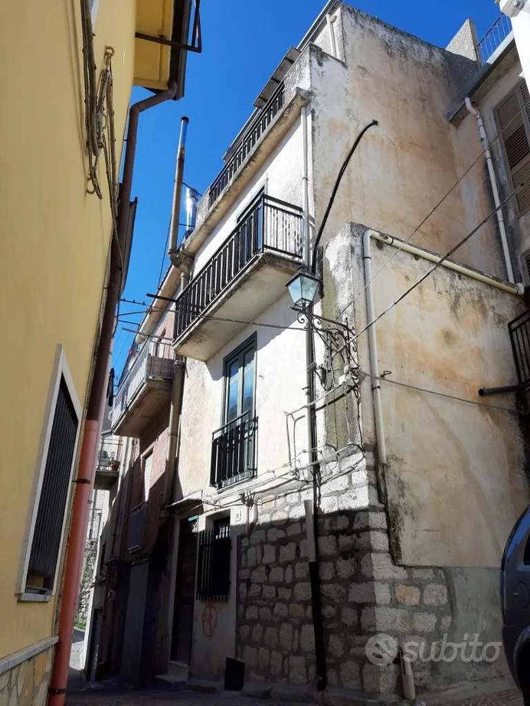 Extérieur - Four-Level House with Panoramic View in Cammarata