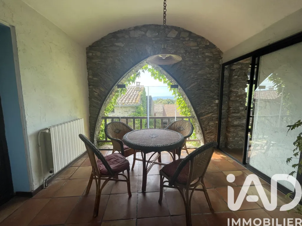 Terrass - Village House with Pyrenees View in Limousis