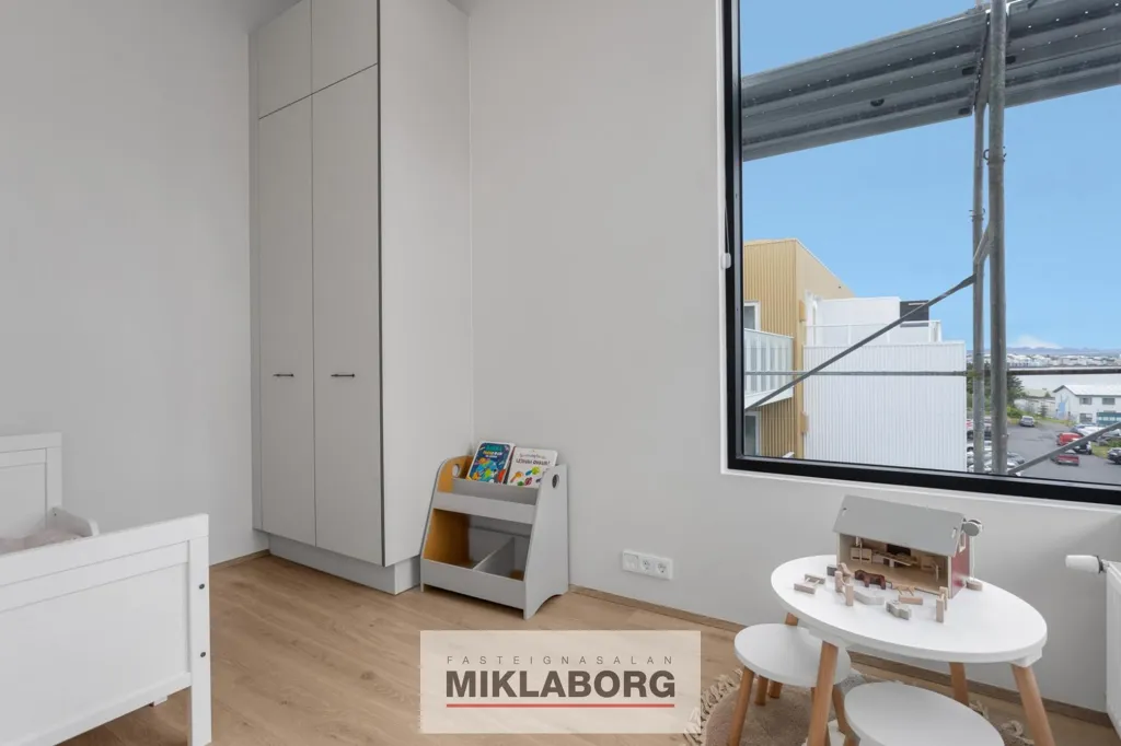 Camere da letto - New Flat with Balcony in Hafnarbraut