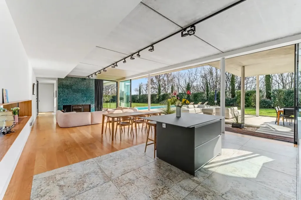 Köök - Architect's Villa with Pool near Toulouse