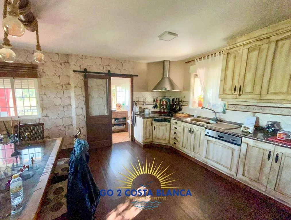 Köök - Luxury Detached House with Pool in La Nucia