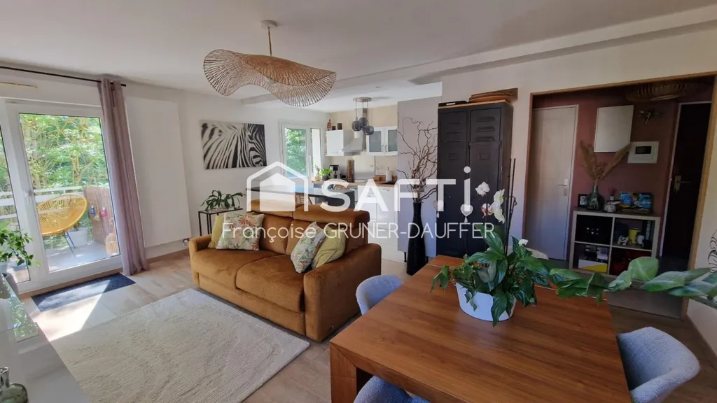 Soggiorno - T2 Flat with Park View in Villers-lès-Nancy