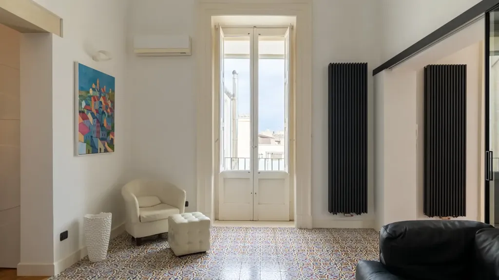 Soggiorno - Rustic Apartment with Solarium in Lecce
